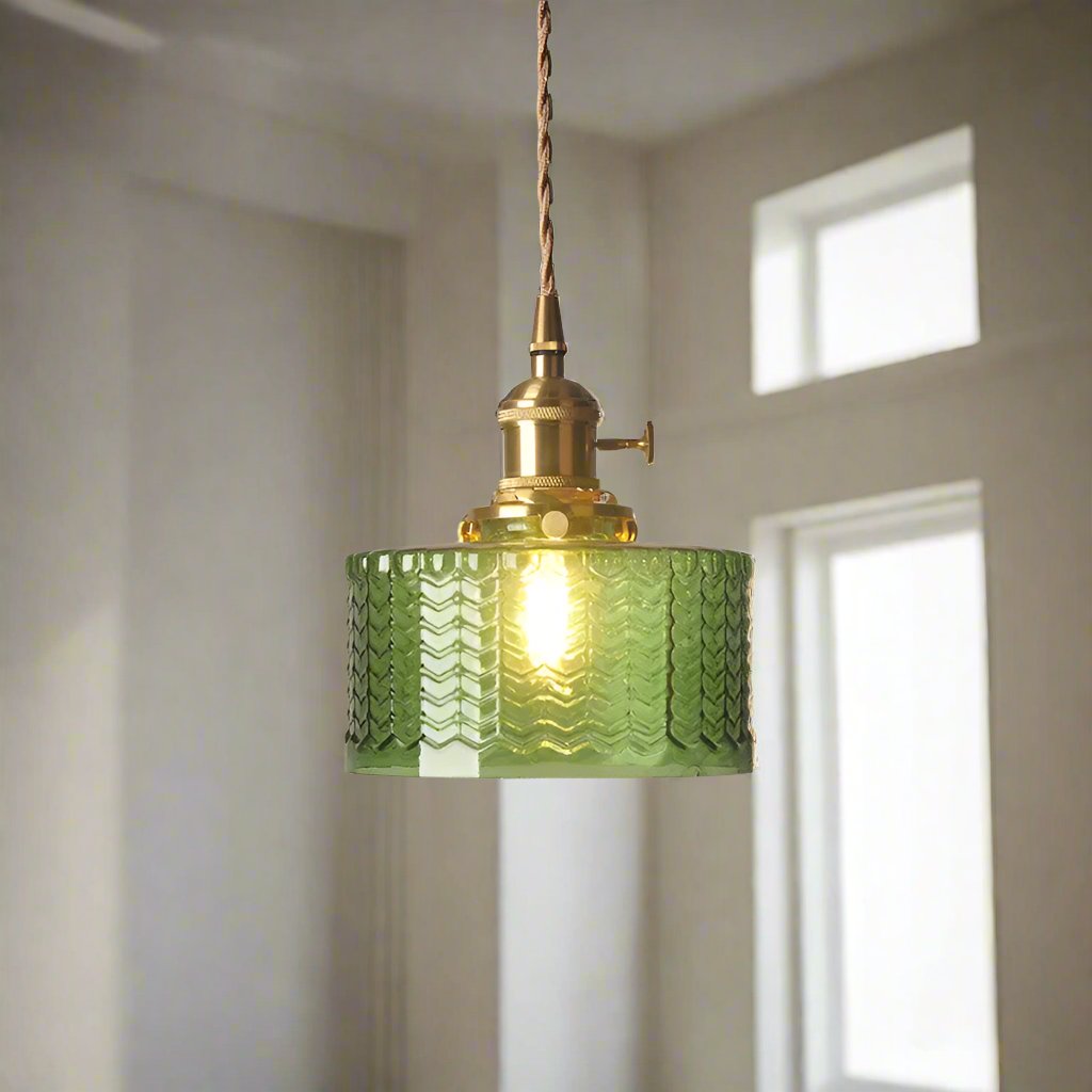Colorful Multi Styled Vintage Glass Chandeliers - SALT & LEMONS
