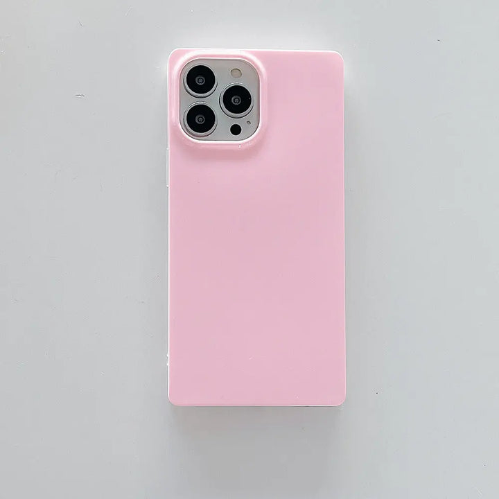 Fluorescent Color Soft Shell Square iPhone Case SALT & LEMONS