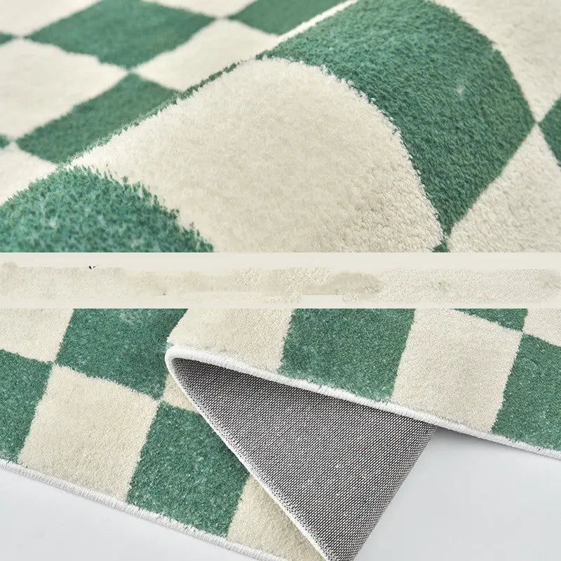 Retro Classic Multi Colored Checkerboard Rug - SALT & LEMONS